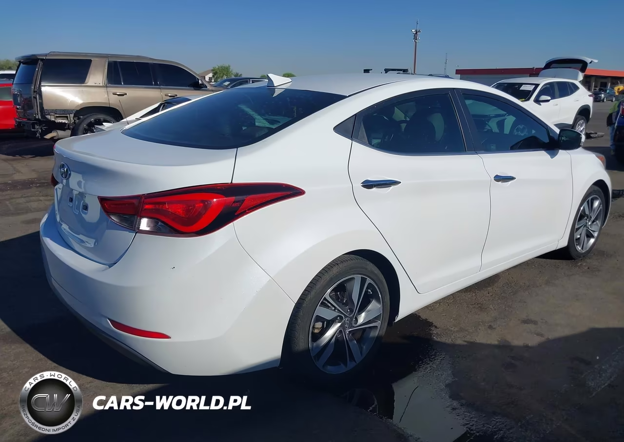 2015 Hyundai Elantra Limited VIN:5NPDH4AE5FH560703 - 4