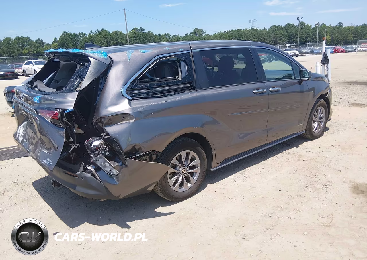 2021 Toyota Sienna Xle VIN:5TDYRKEC0MS022171 - 4
