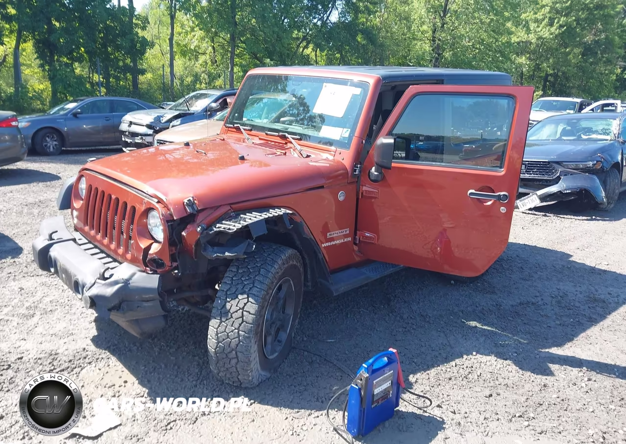 2014 Jeep Wrangler Sport VIN:1C4GJWAG3EL169140 - 2