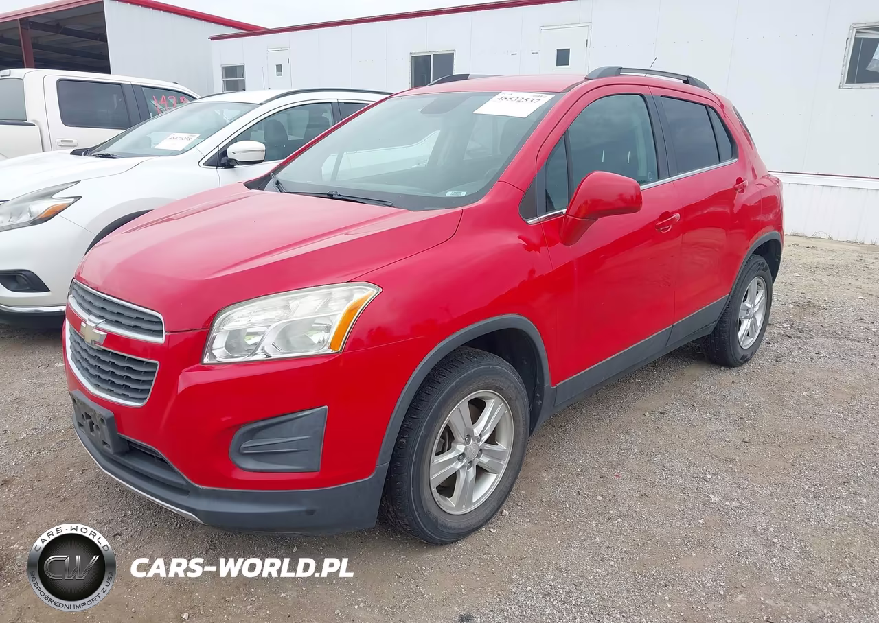 2015 Chevrolet Trax Lt VIN:3GNCJRSB1FL171100 - 2