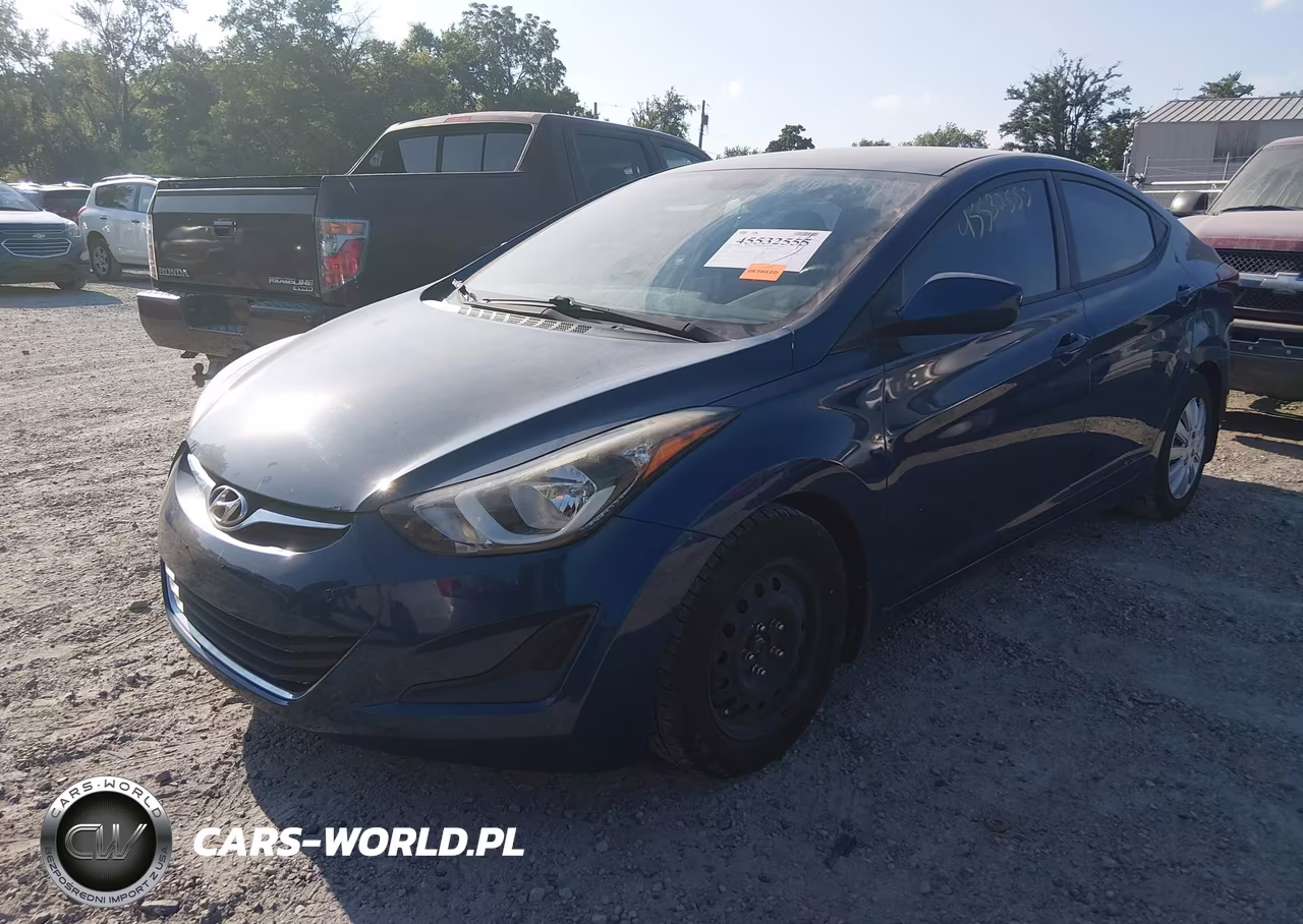2016 Hyundai Elantra Se VIN:KMHDH4AE8GU514737 - 2