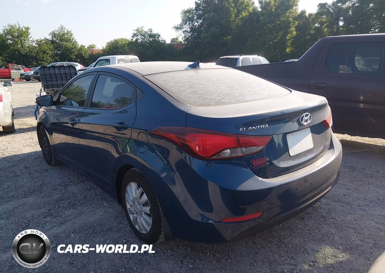 2016 Hyundai Elantra Se VIN:KMHDH4AE8GU514737 - 3