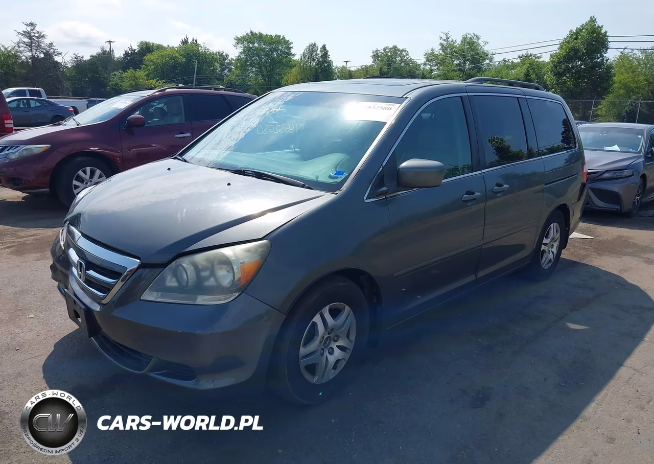 2007 Honda Odyssey Ex-L VIN:5FNRL38757B058019 - 2