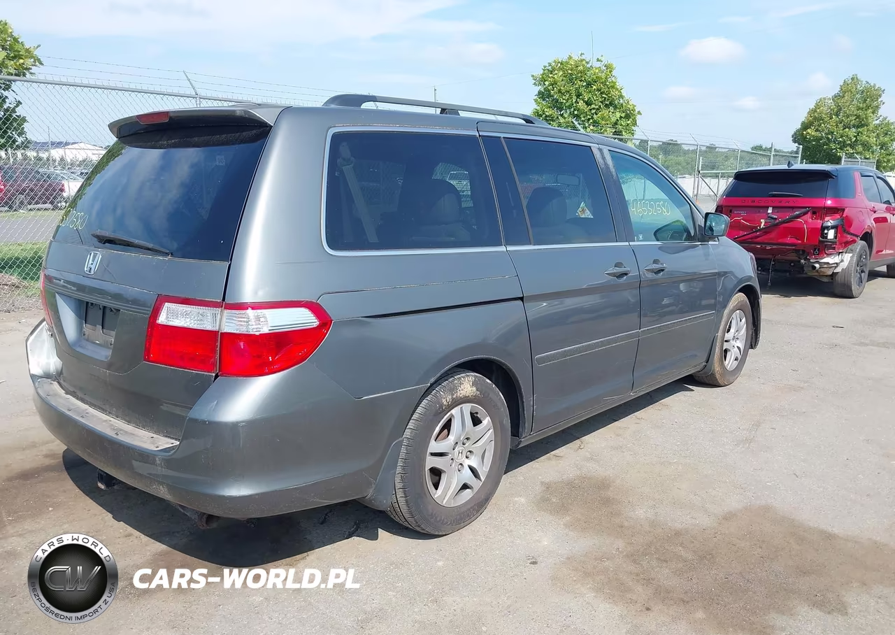 2007 Honda Odyssey Ex-L VIN:5FNRL38757B058019 - 4