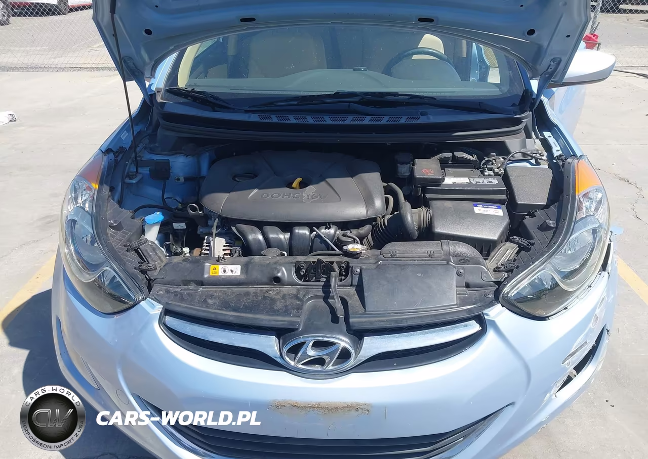 2013 Hyundai Elantra Gls VIN:KMHDH4AE5DU754405 - 10