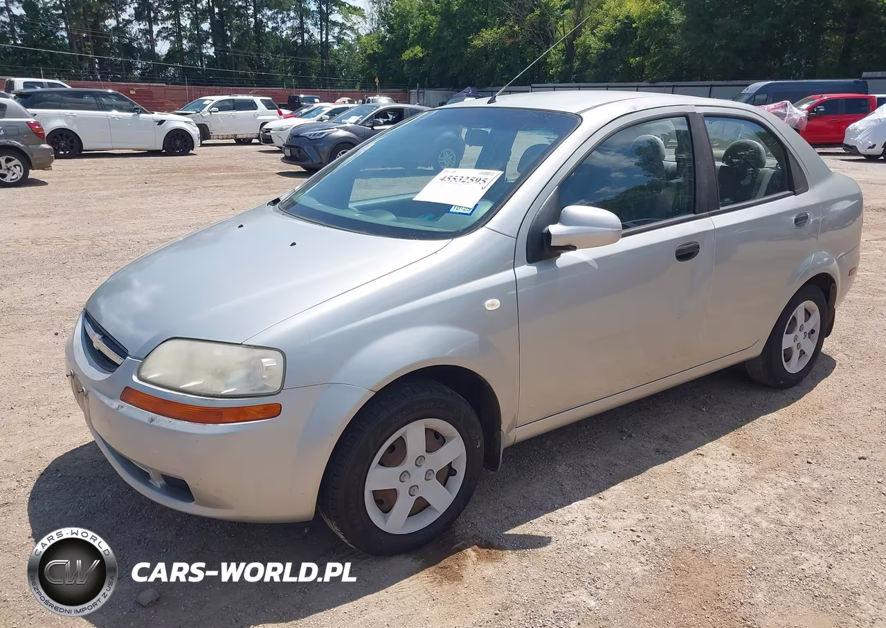 2005 Chevrolet Aveo Ls VIN:KL1TD52665B450805 - 2