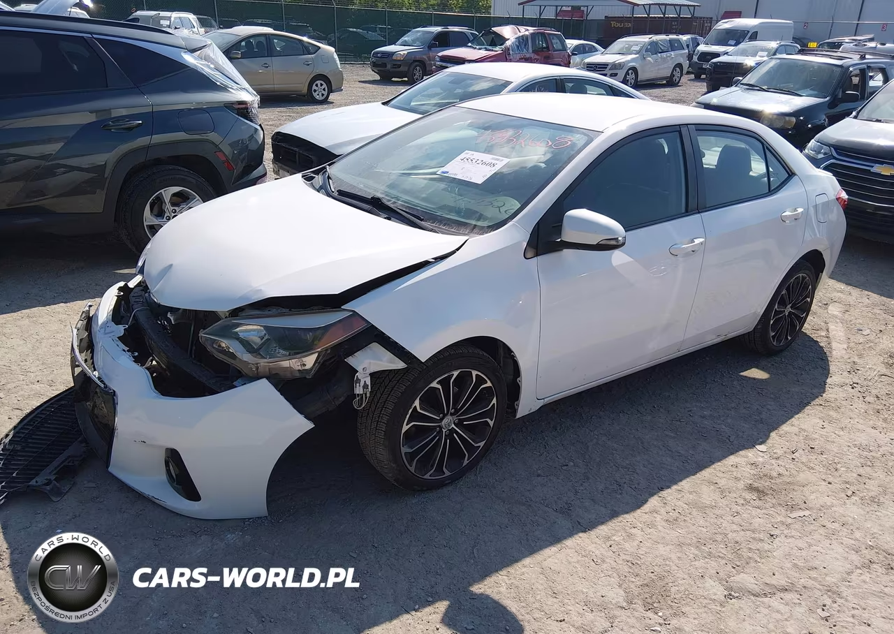 2016 Toyota Corolla S Plus VIN:2T1BURHE3GC637594 - 2