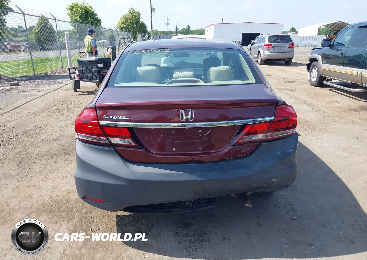 2013 Honda Civic Lx VIN:19XFB2F59DE230264 - 16