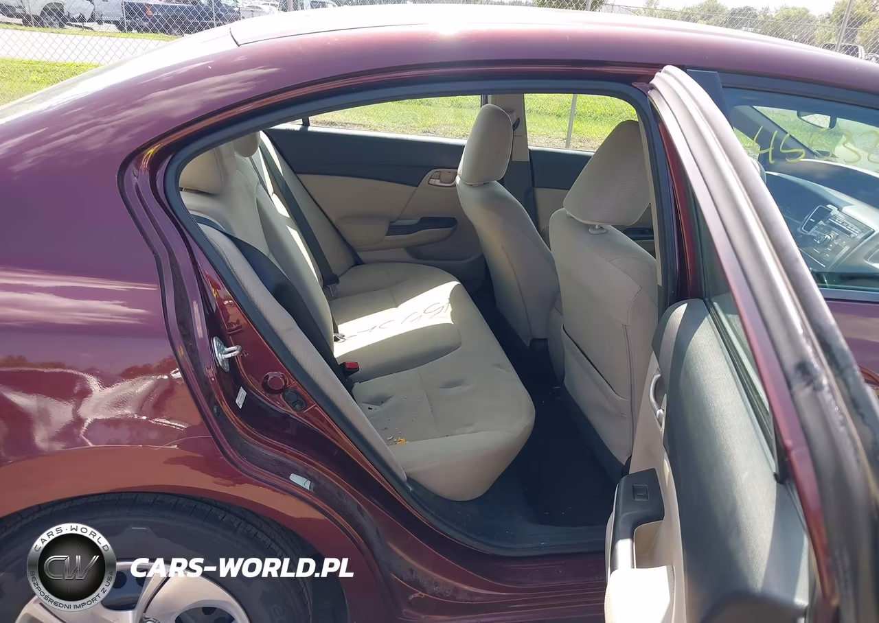 2013 Honda Civic Lx VIN:19XFB2F59DE230264 - 8