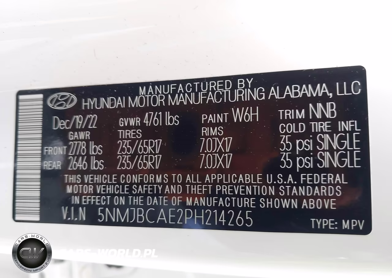 2023 Hyundai Tucson Sel VIN:5NMJBCAE2PH214265 - 9