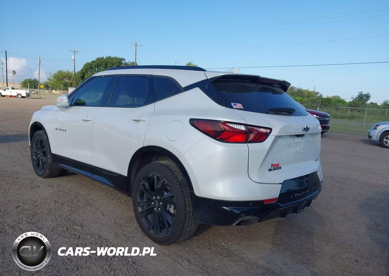 2020 Chevrolet Blazer Fwd Rs VIN:3GNKBERS8LS603691 - 3