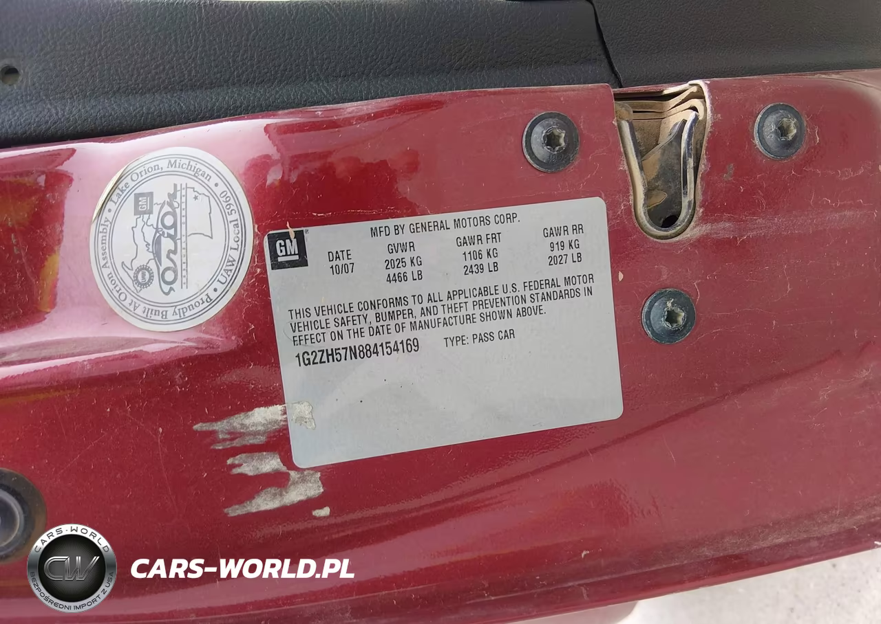 2008 Pontiac G6 Gt VIN:1G2ZH57N884154169 - 9