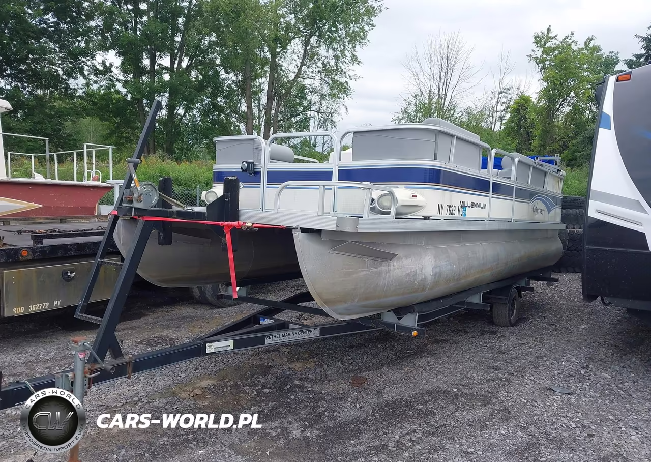2002 Odyssey Pontoon Boat