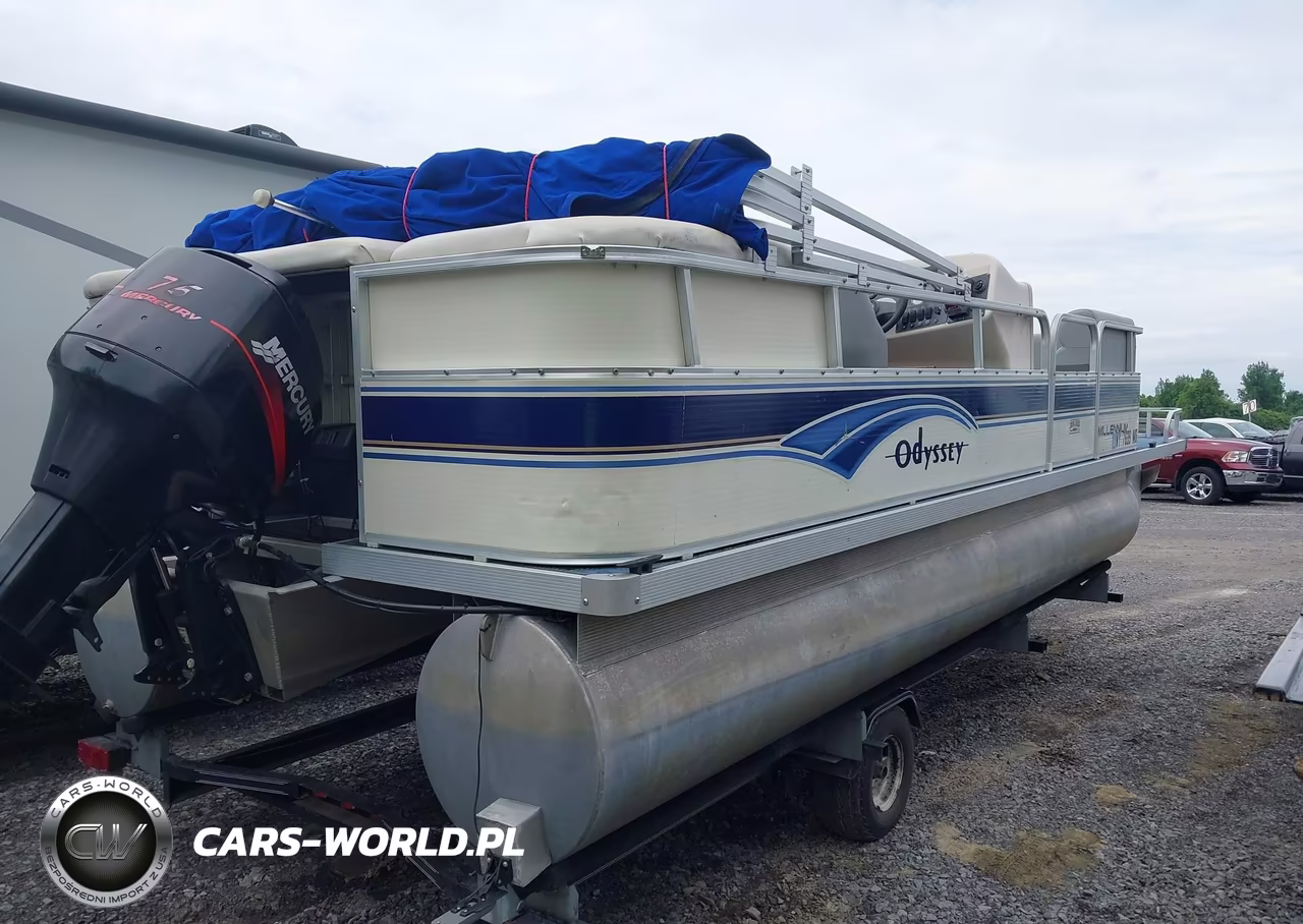 2002 Odyssey Pontoon Boat VIN:00000FRUA5903A202 - 4
