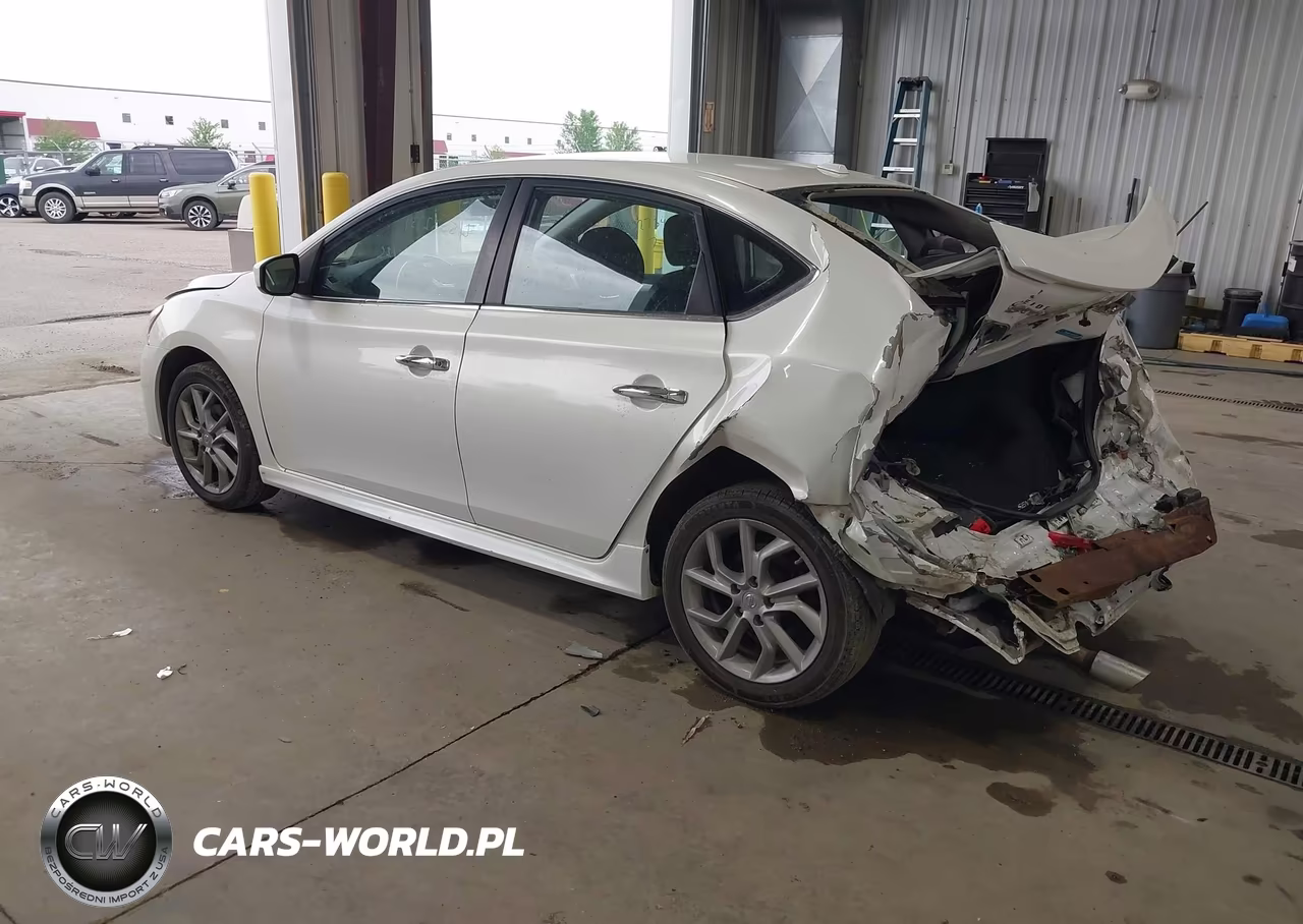 2013 Nissan Sentra Sr VIN:3N1AB7AP9DL766310 - 3