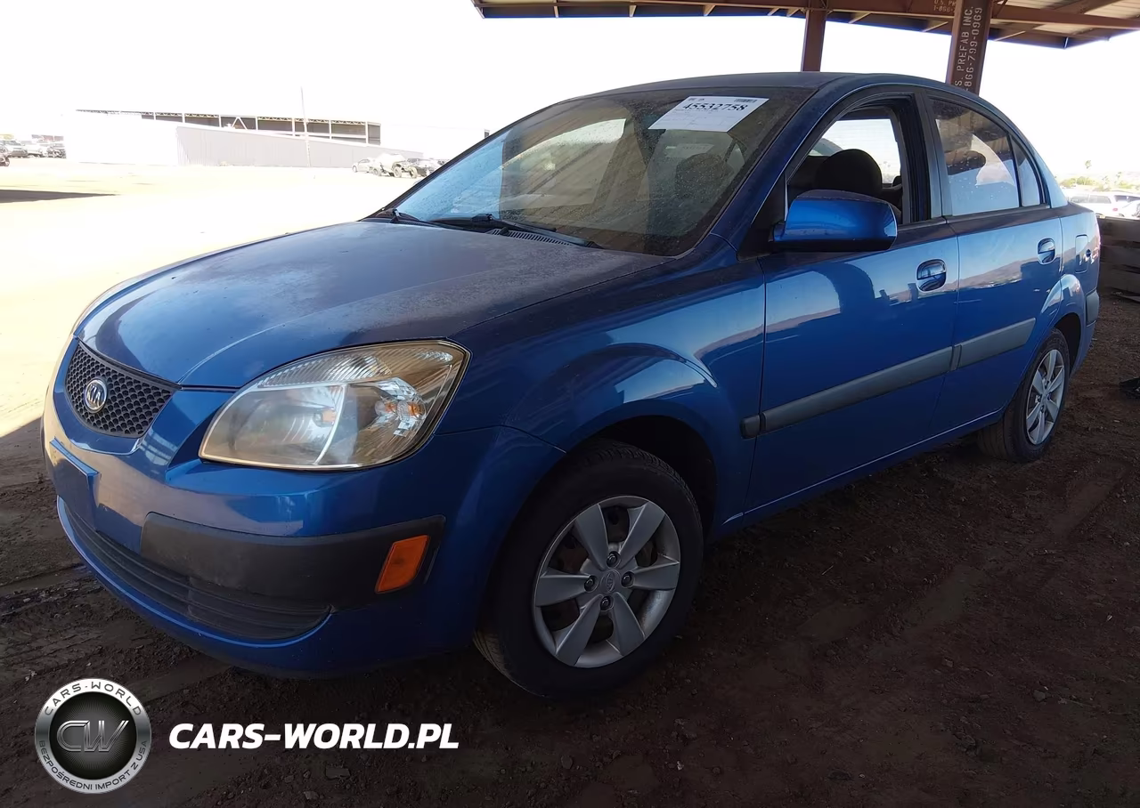 2009 Kia Rio Lx VIN:KNADE223896467325 - 2