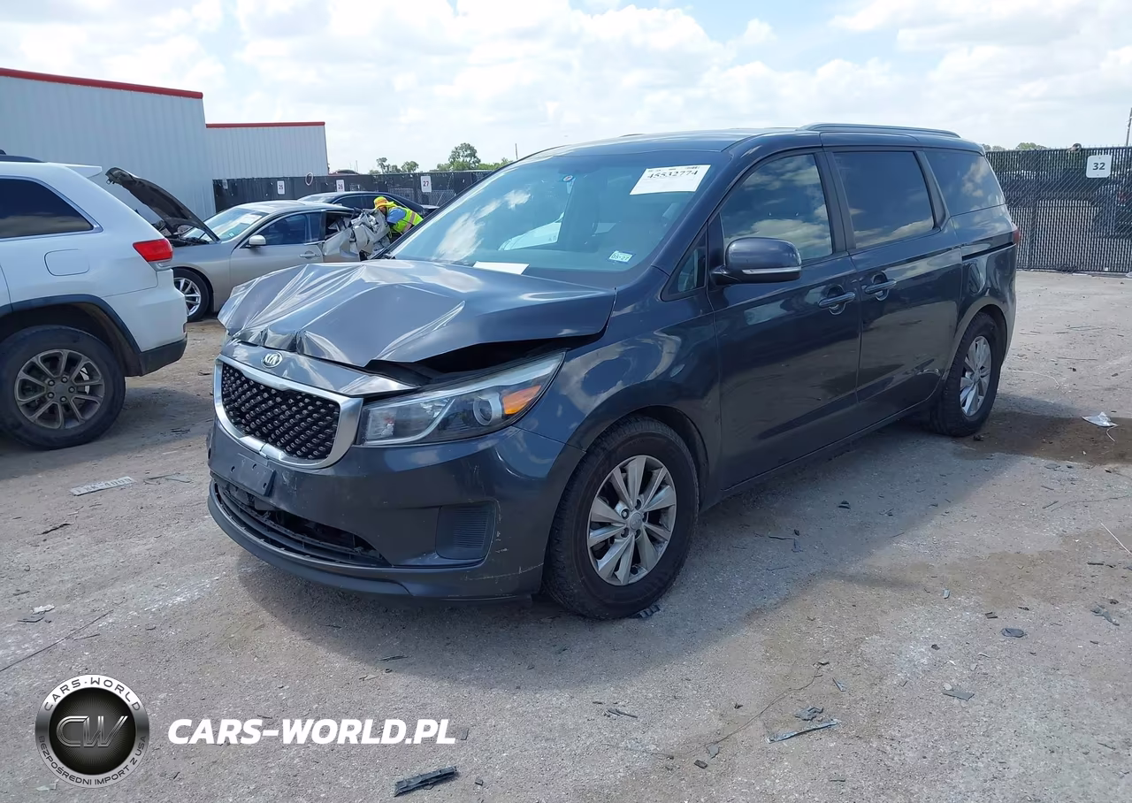 2016 Kia Sedona Lx VIN:KNDMB5C14G6119805 - 2