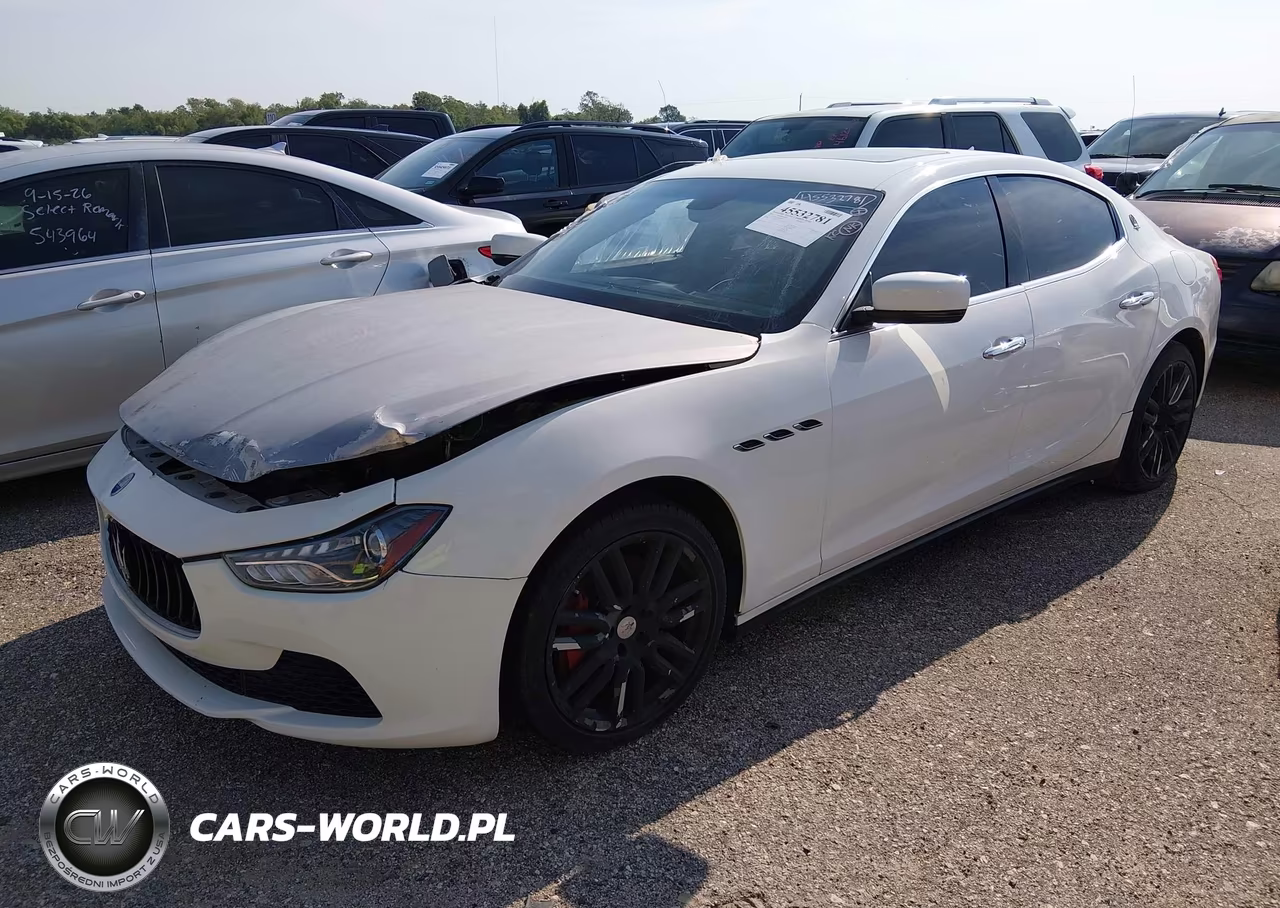 2016 Maserati Ghibli VIN:ZAM57XSA2G1190772 - 2