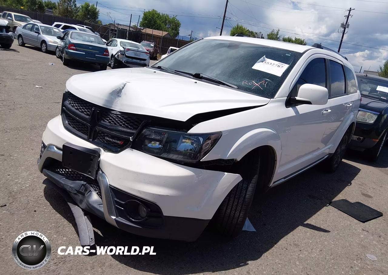 2018 Dodge Journey Crossroad Awd VIN:3C4PDDGGXJT477813 - 2