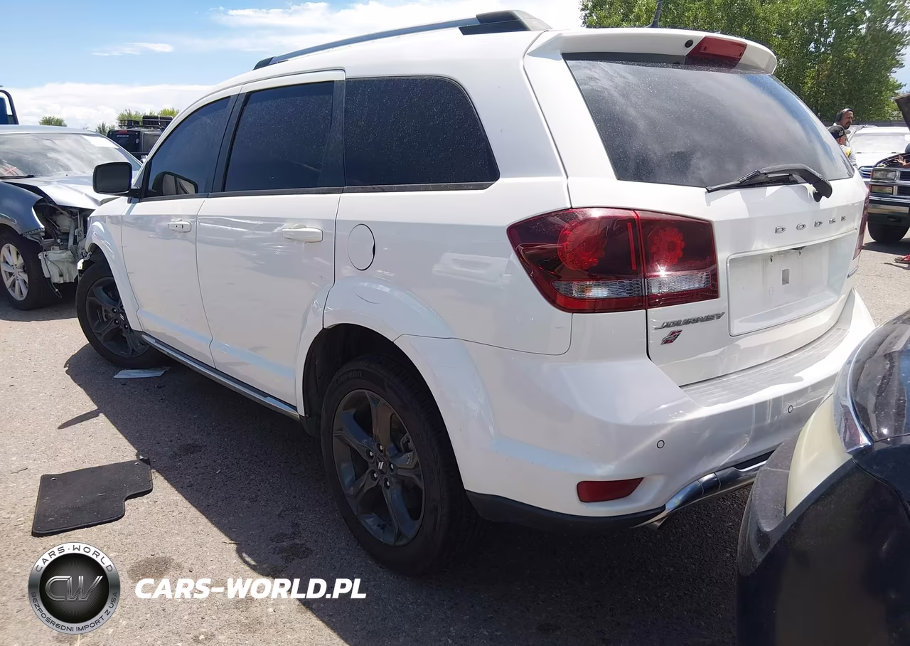 2018 Dodge Journey Crossroad Awd VIN:3C4PDDGGXJT477813 - 3
