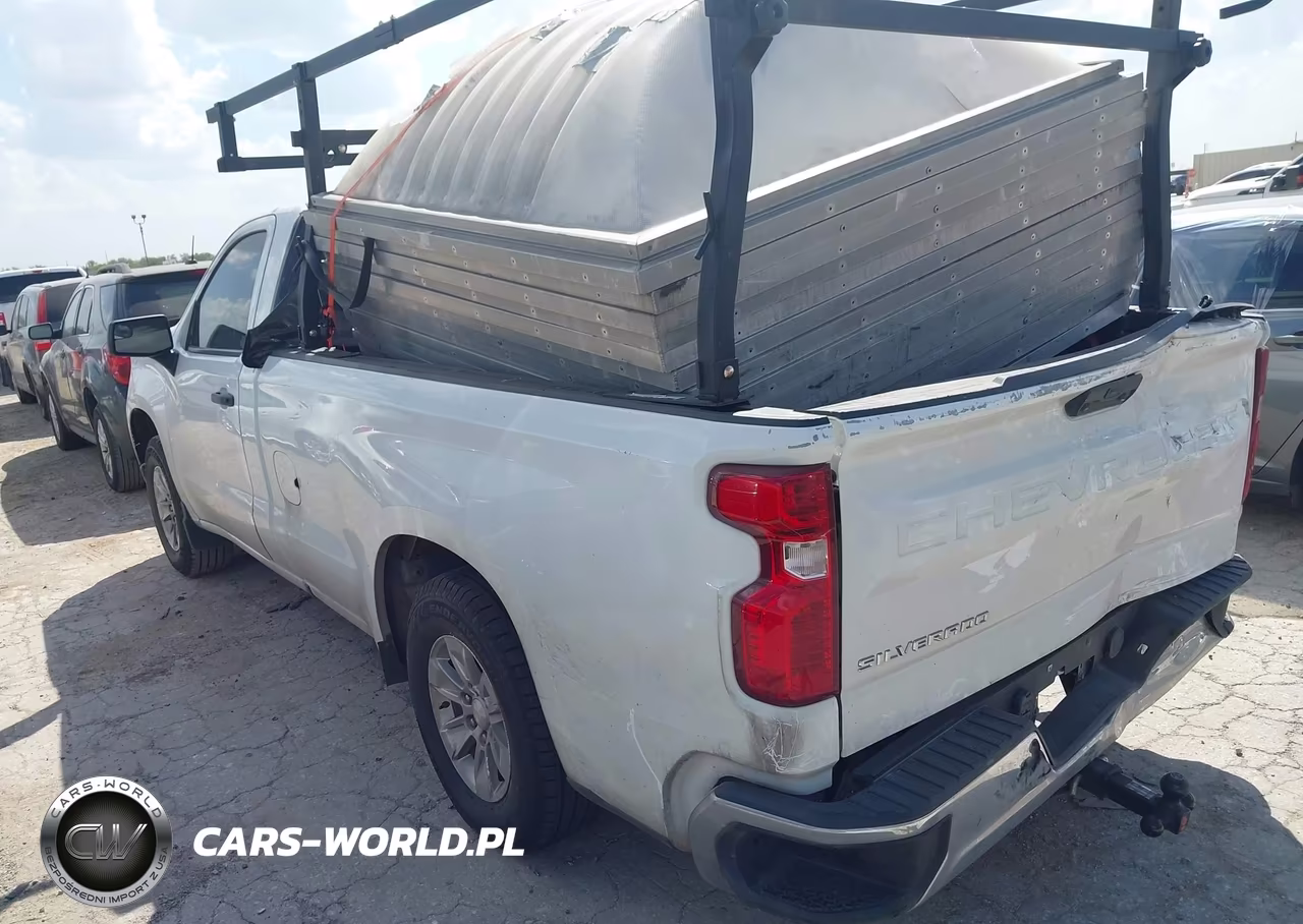 2023 Chevrolet Silverado 1500 2Wd Long Bed Wt VIN:3GCNAAED6PG226814 - 3