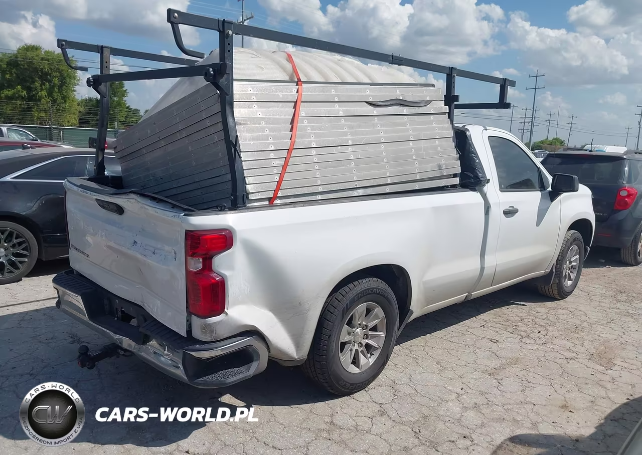 2023 Chevrolet Silverado 1500 2Wd Long Bed Wt VIN:3GCNAAED6PG226814 - 4