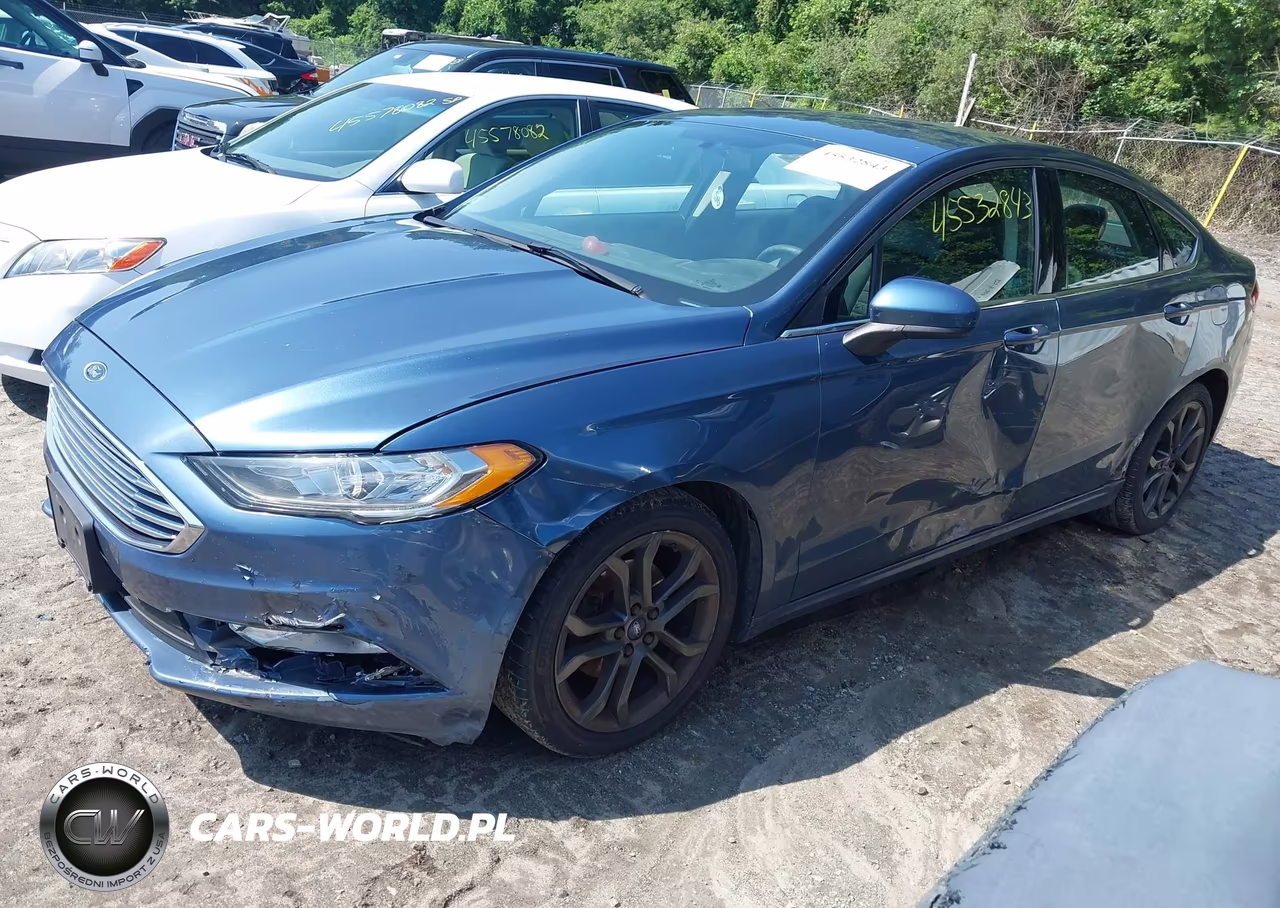 2018 Ford Fusion Se VIN:3FA6P0T95JR135076 - 2