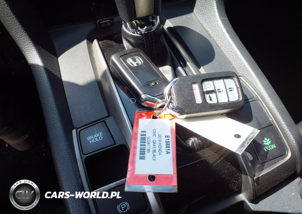2019 Honda Civic Ex VIN:SHHFK7H60KU226189 - 11