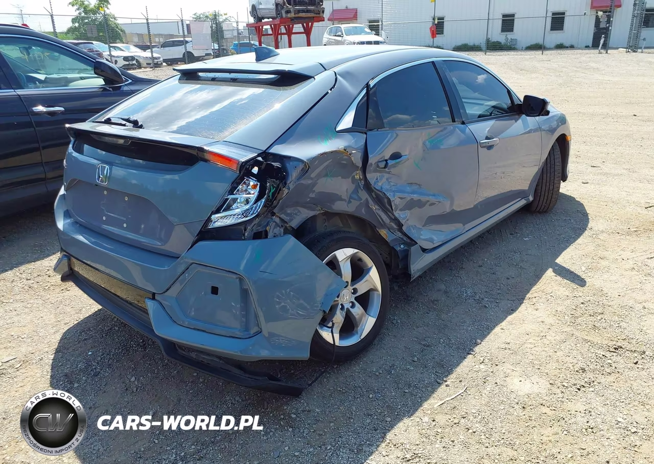 2019 Honda Civic Ex VIN:SHHFK7H60KU226189 - 4