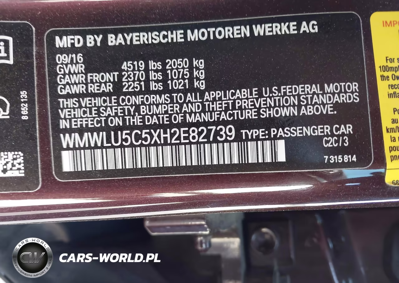 2017 Mini Clubman Cooper S VIN:WMWLU5C5XH2E82739 - 9
