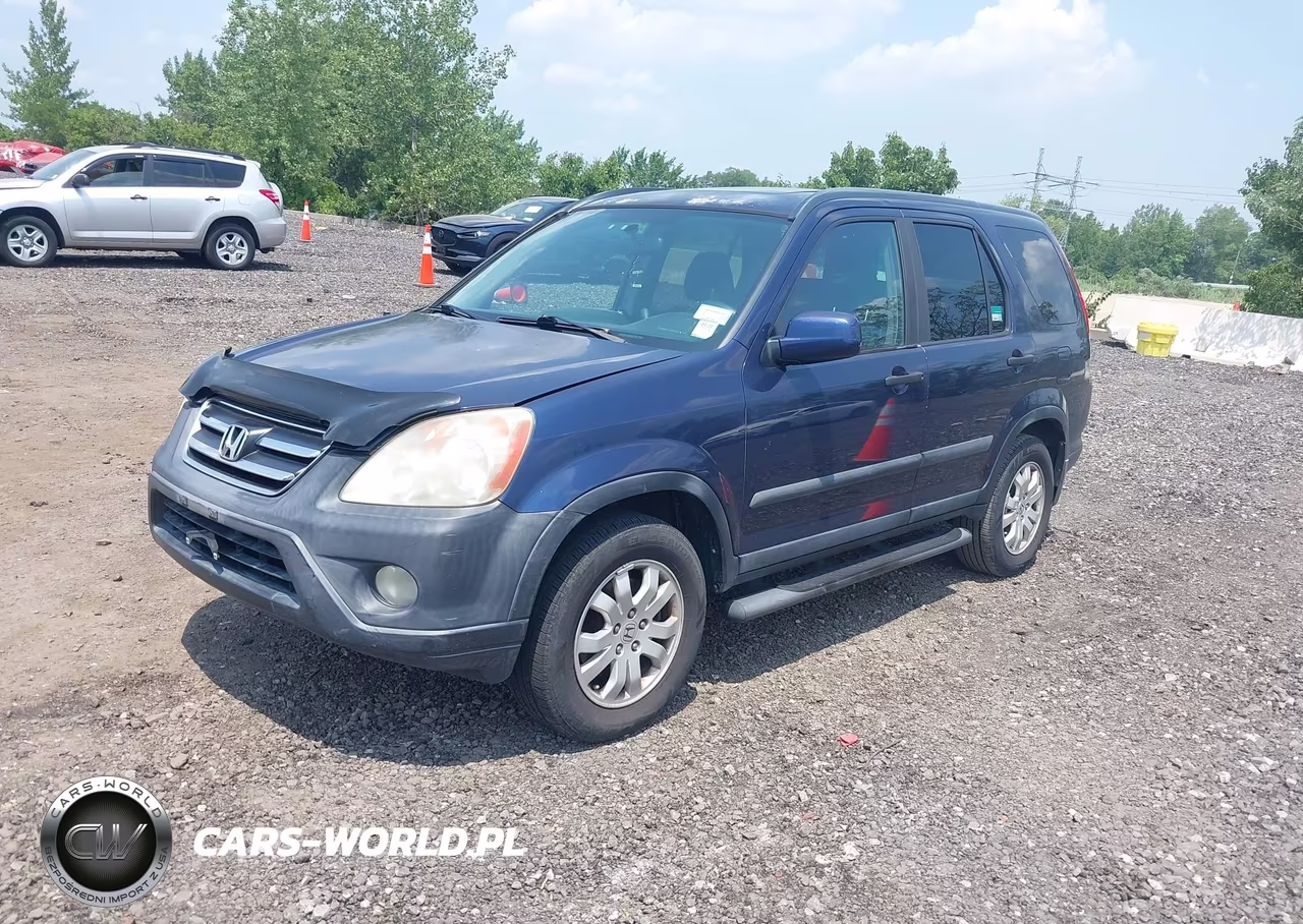 2005 Honda Cr-V Ex VIN:SHSRD78885U305360 - 2