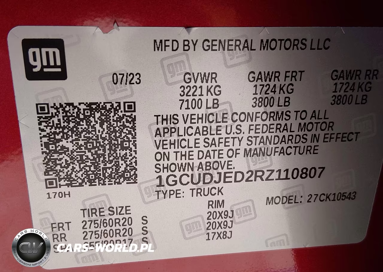 2024 Chevrolet Silverado 1500 4Wd Short Bed High Country VIN:1GCUDJED2RZ110807 - 9