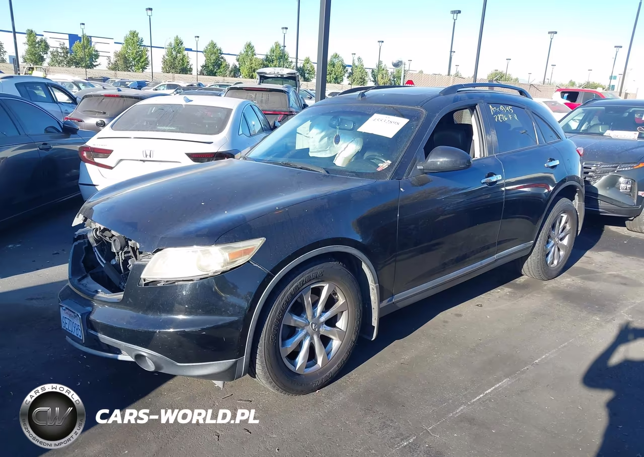 2008 Infiniti Fx35 VIN:JNRAS08W08X210415 - 2