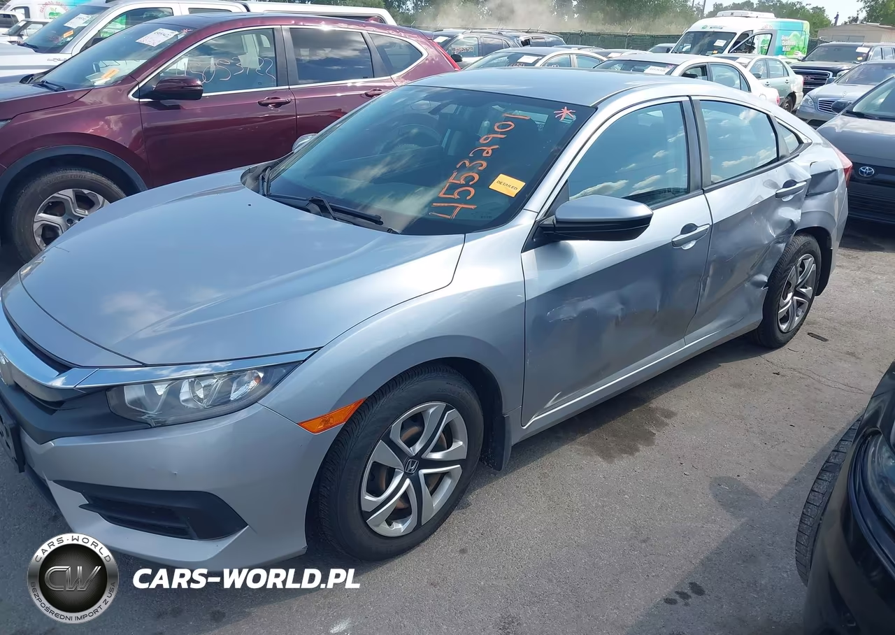 2016 Honda Civic Lx VIN:19XFC2F56GE083922 - 2