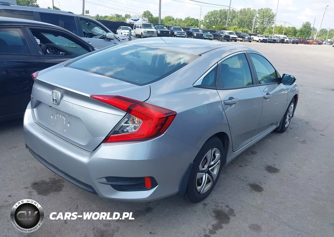 2016 Honda Civic Lx VIN:19XFC2F56GE083922 - 4