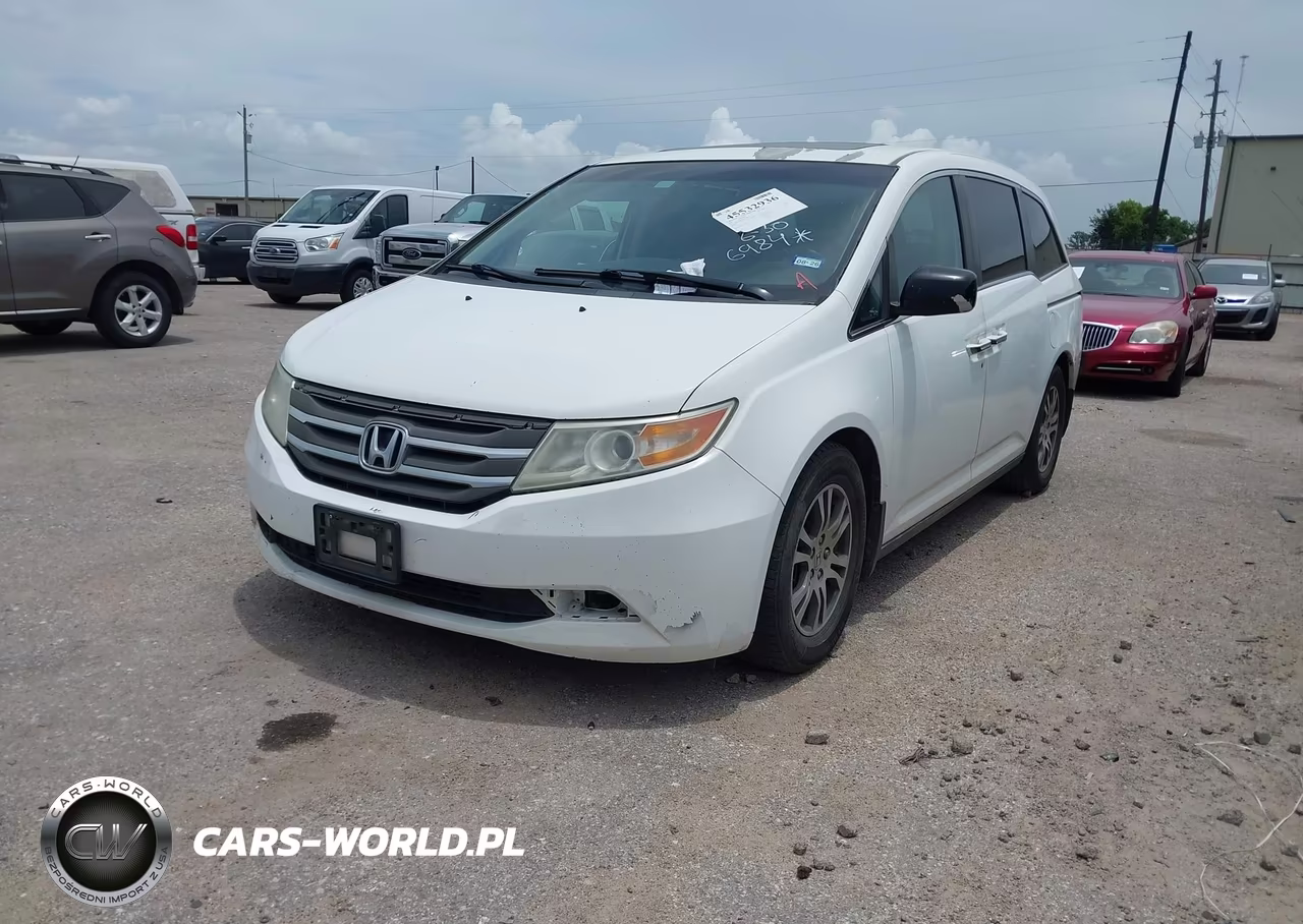 2012 Honda Odyssey Ex-L VIN:5FNRL5H63CB076984 - 2