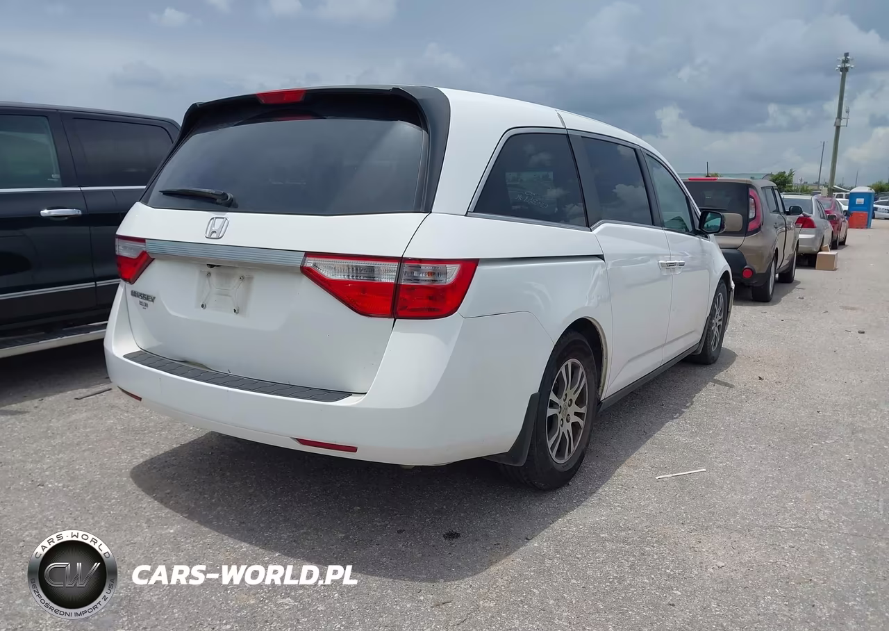 2012 Honda Odyssey Ex-L VIN:5FNRL5H63CB076984 - 4