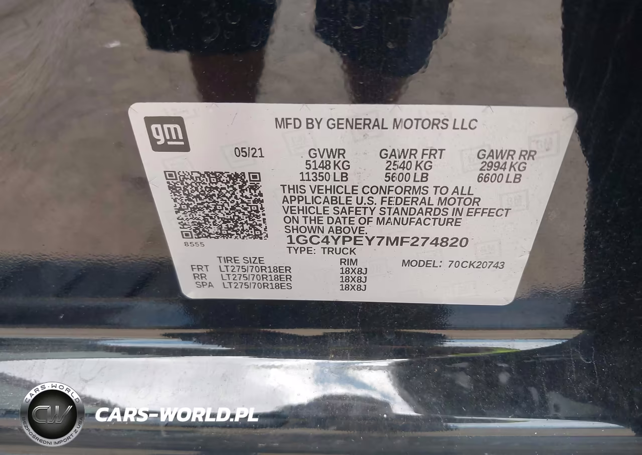 2021 Chevrolet Silverado 2500Hd 4Wd Standard Bed Ltz VIN:1GC4YPEY7MF274820 - 9