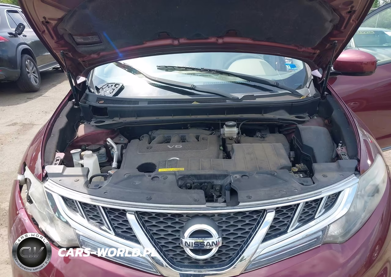 2012 Nissan Murano Sl VIN:JN8AZ1MW7CW238609 - 10