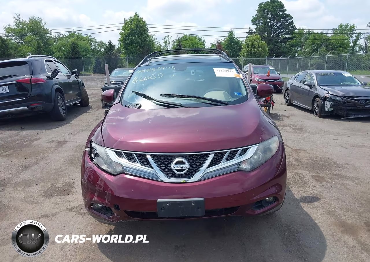 2012 Nissan Murano Sl VIN:JN8AZ1MW7CW238609 - 13