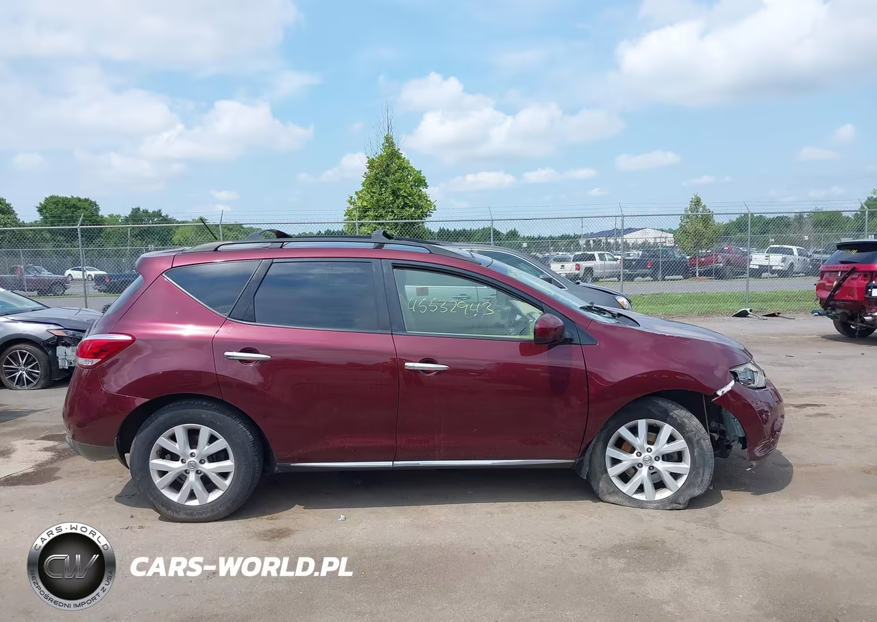2012 Nissan Murano Sl VIN:JN8AZ1MW7CW238609 - 14