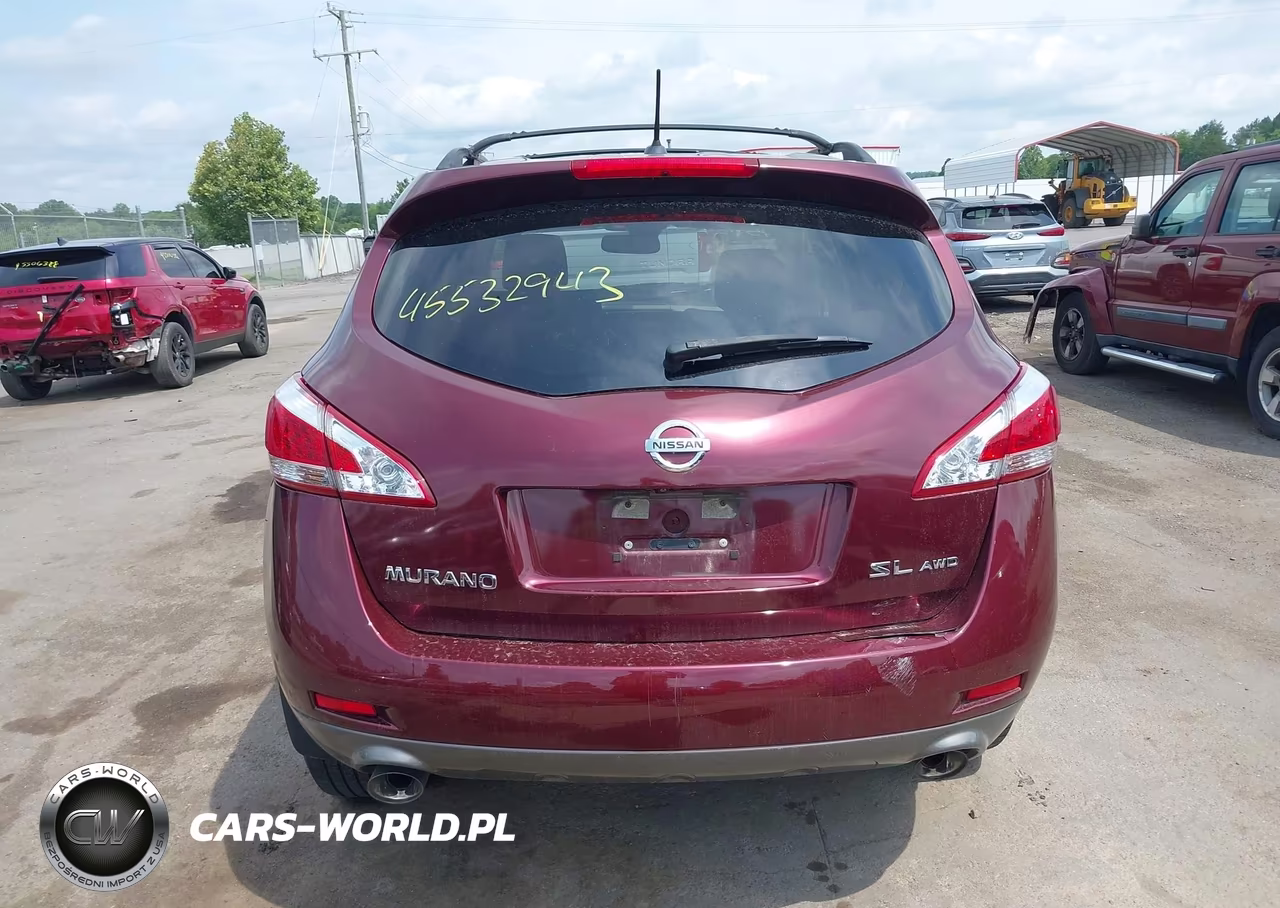 2012 Nissan Murano Sl VIN:JN8AZ1MW7CW238609 - 17