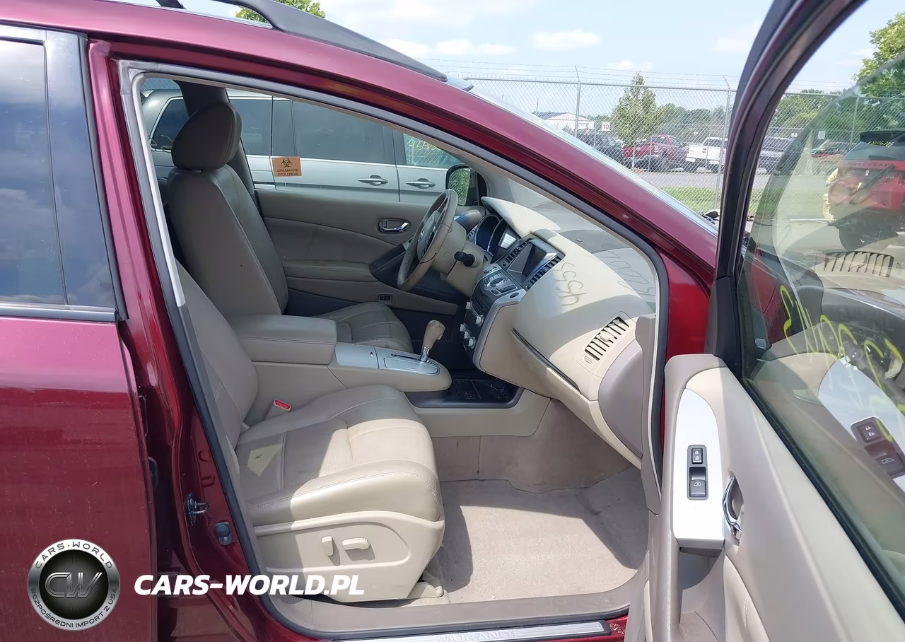 2012 Nissan Murano Sl VIN:JN8AZ1MW7CW238609 - 5