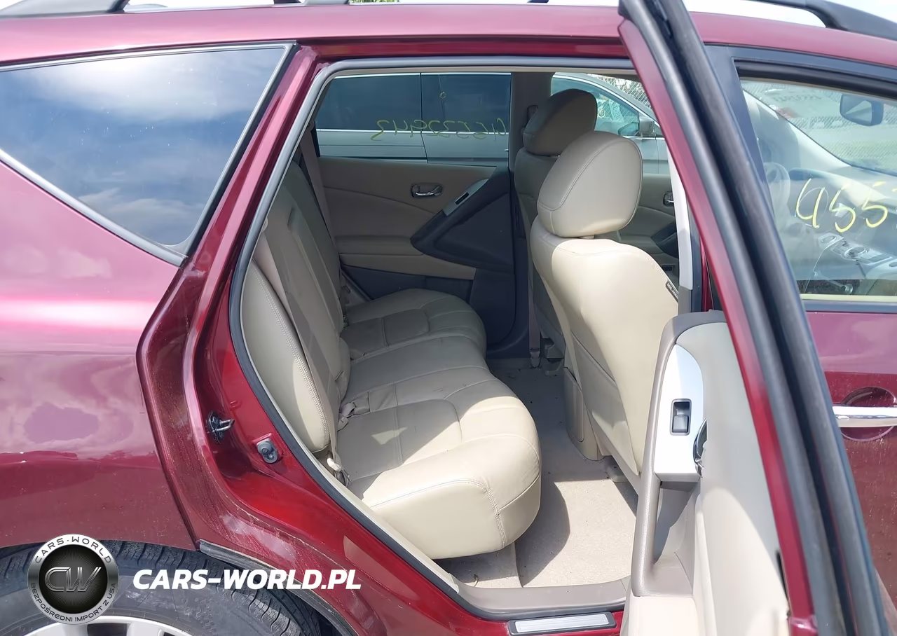 2012 Nissan Murano Sl VIN:JN8AZ1MW7CW238609 - 8