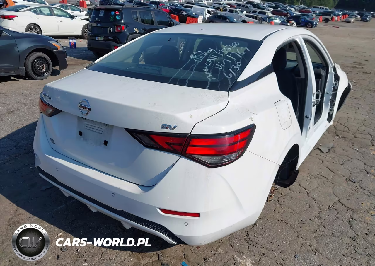 2021 Nissan Sentra Sv Xtronic Cvt VIN:3N1AB8CV3MY301767 - 4