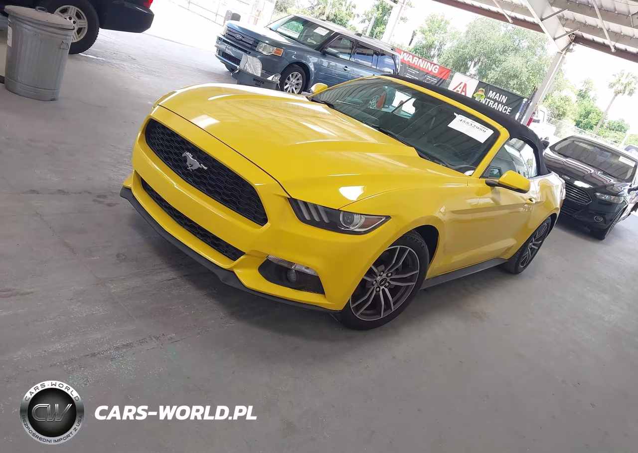 2016 Ford Mustang Ecoboost Premium VIN:1FATP8UH2G5281325 - 2