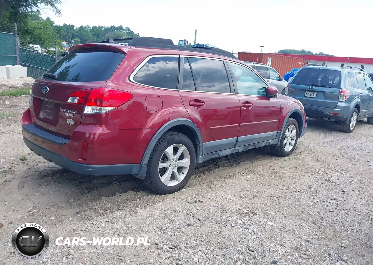 2013 Subaru Outback 2.5I Limited VIN:4S4BRBPCXD3288930 - 4