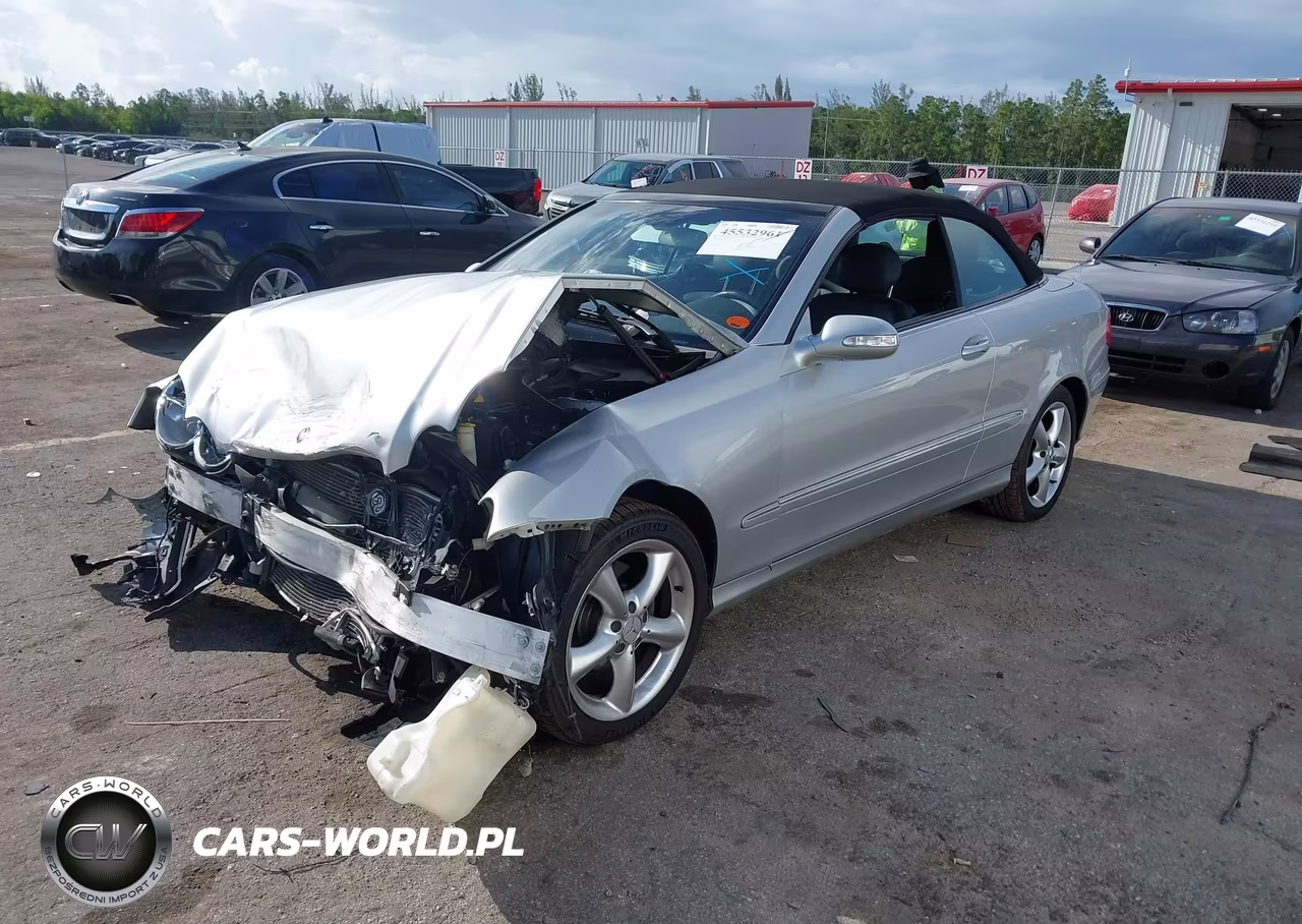 2005 Mercedes-Benz Clk 320 VIN:WDBTK65J05F123554 - 2