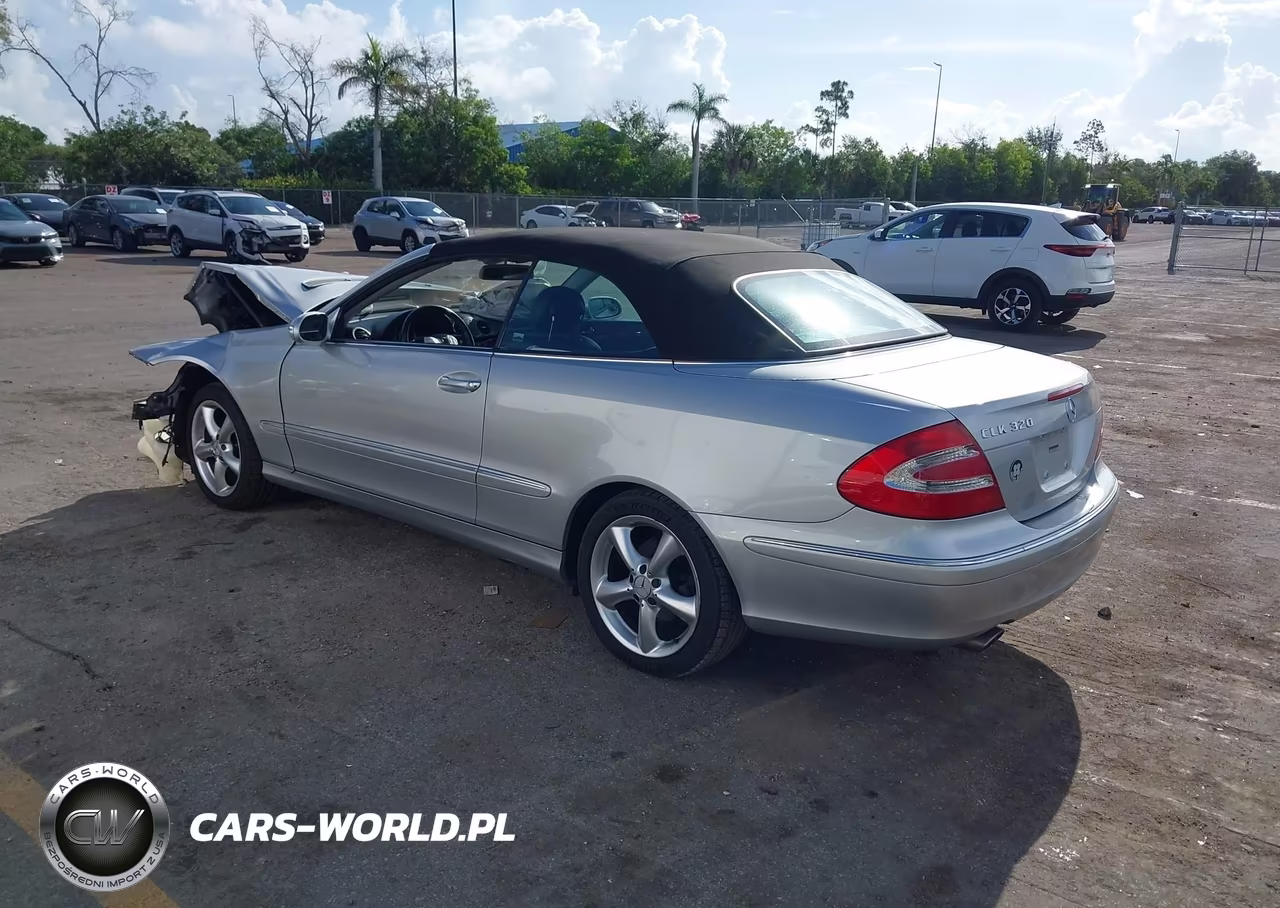 2005 Mercedes-Benz Clk 320 VIN:WDBTK65J05F123554 - 3