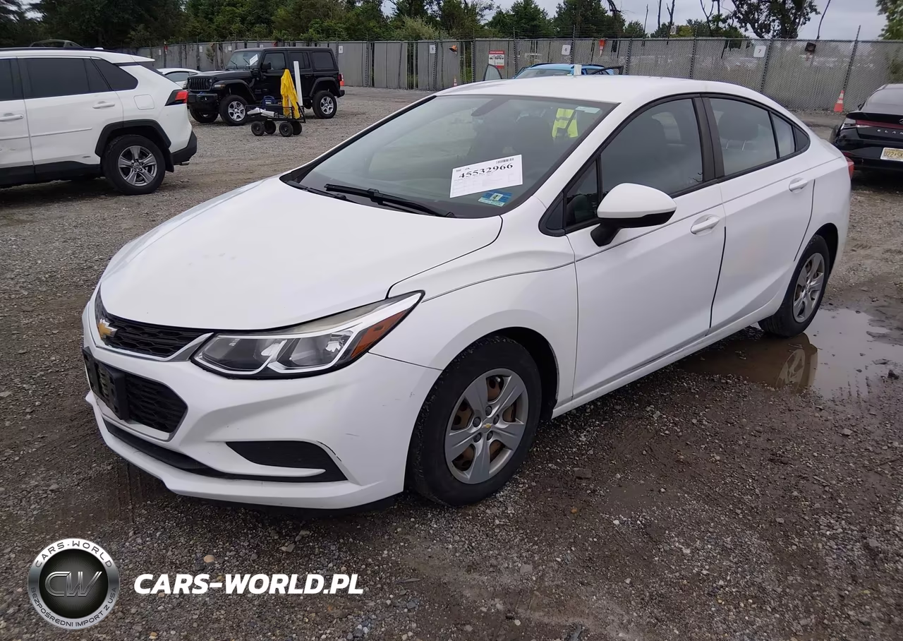 2018 Chevrolet Cruze Ls Auto VIN:1G1BC5SM8J7111734 - 2